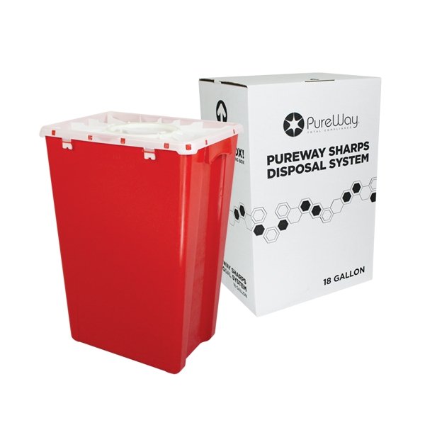 18 Gallon Sharps Disposal System