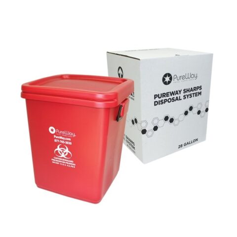 28 Gallon Sharps Disposal System