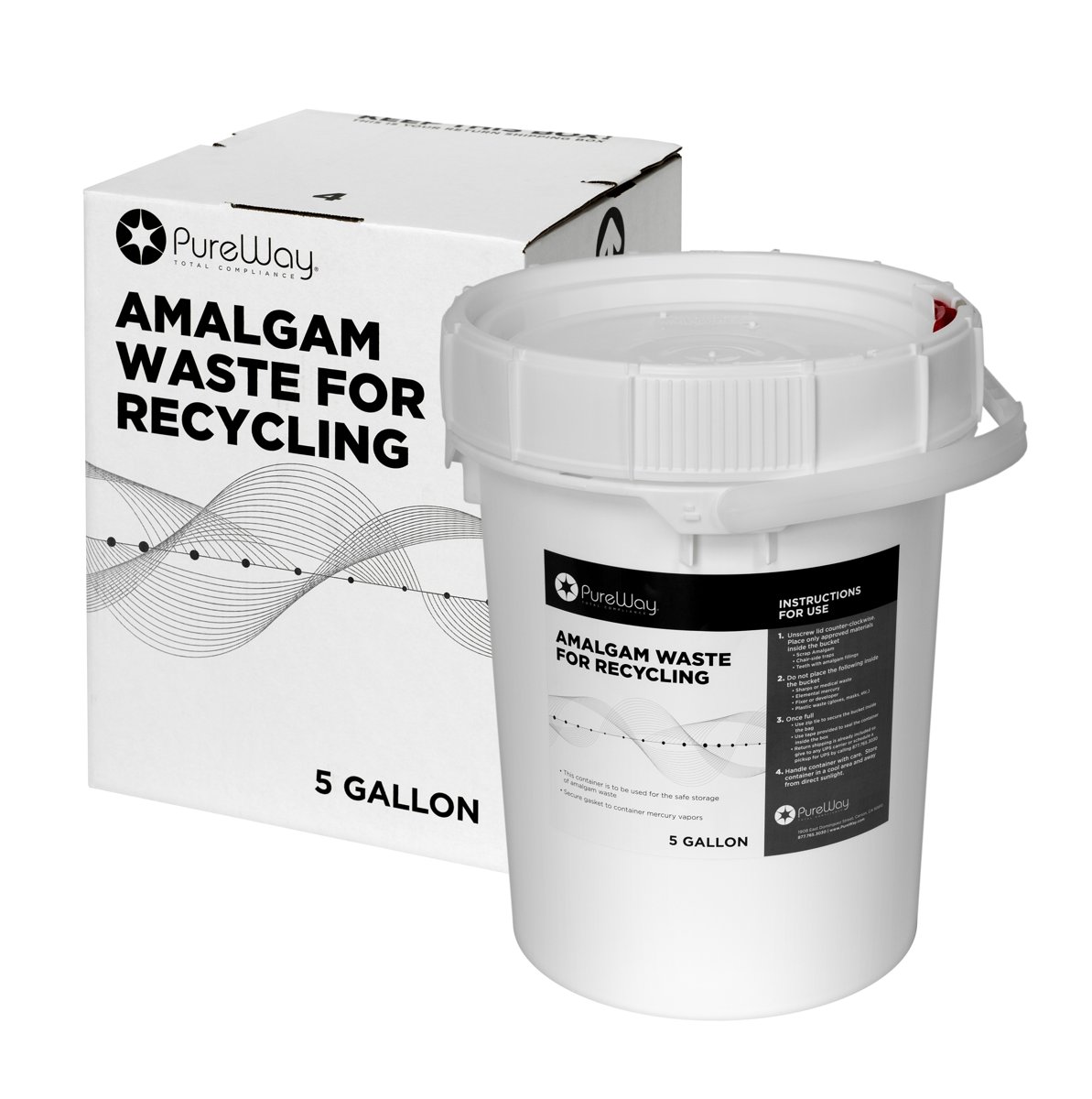 5 Gallon Amalgam Recycling System